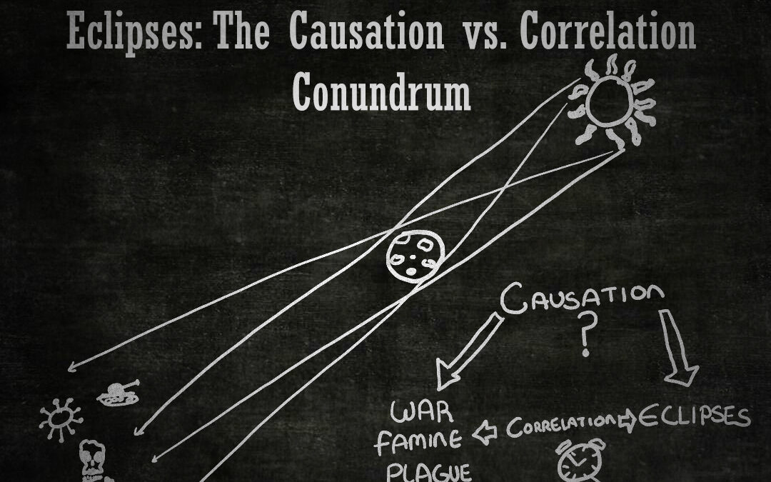 Eclipses: a Correlation vs. Causation Conundrum